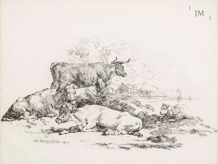 Cattle grazing by Rydal Water, Lake District
